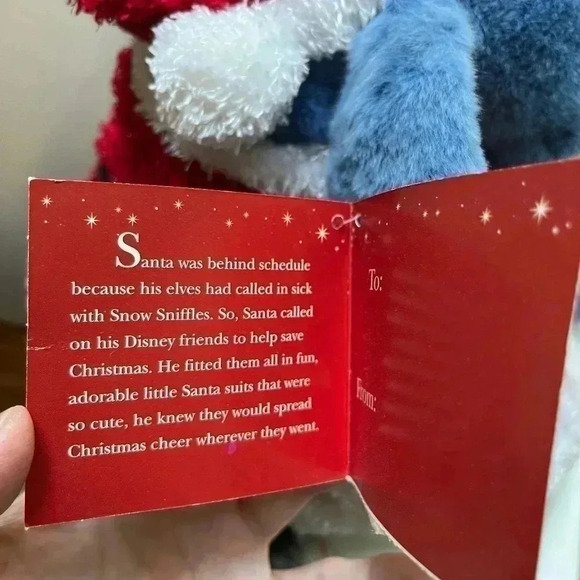 DISNEY Eeyore Santa Helpers NWT 10” - Picture 5 of 11